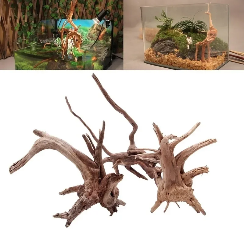 Aquarium Planted Soil - Doğal ağaç gövdesi Driftwood akvaryum balık