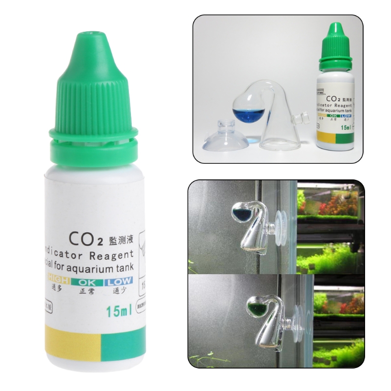 Glass Co2 Drop Checker - CO2 Balık Tankı Yaygın Cam Damla