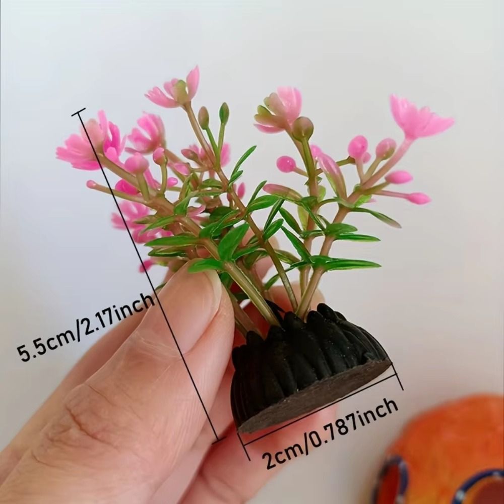 Aquarium Planted Background - Plastik Yapay Akvaryum Bitkisi Yükseklik Aralığı