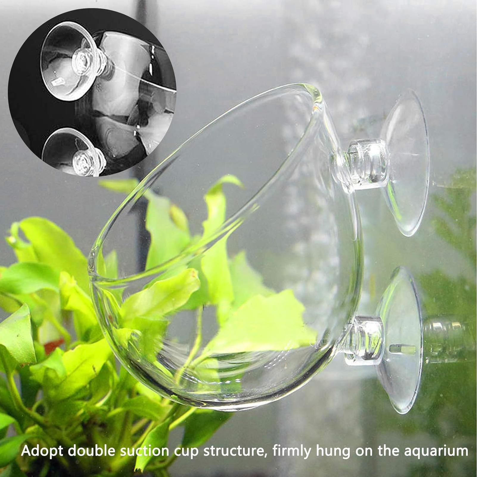 Aquarium Planted Tank Substrate - Vakumlu Bardaklı Akvaryum Cam Saksı, Canlı