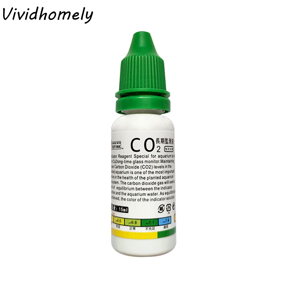 Glass Co2 Drop Checker - Kit Grass Balık Tankı Su Bitkileri