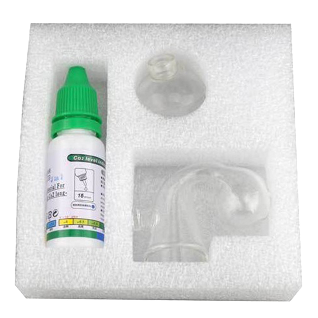 Glass Co2 Drop Checker - Akvaryum CO2 gösterge çözümü balık tankı