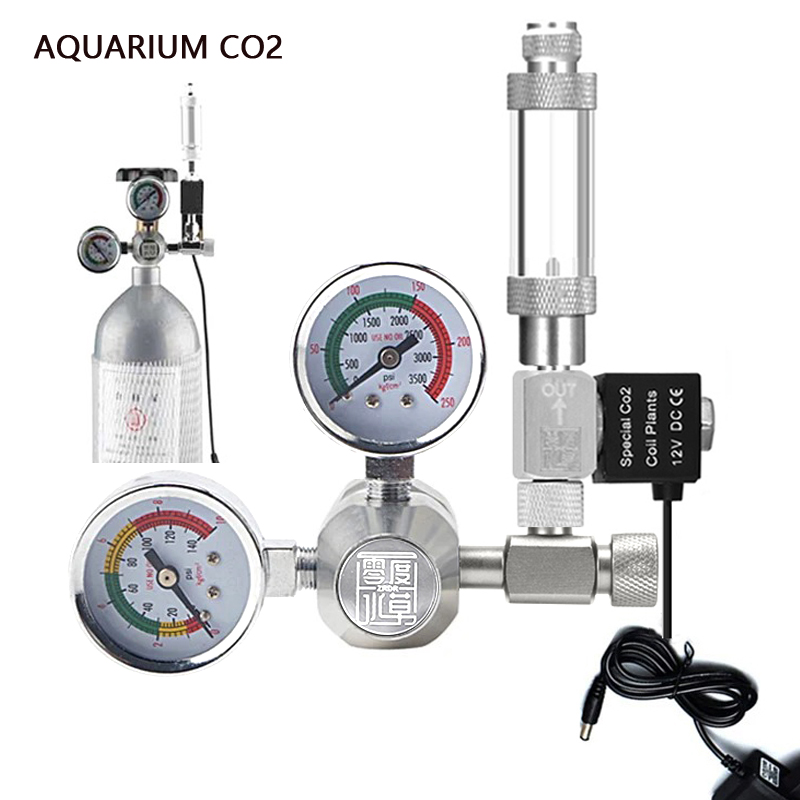 Planted Aquarium Accessories - AC100-240V Akvaryum CO2 Regülatörü Kabarcık Sayacı