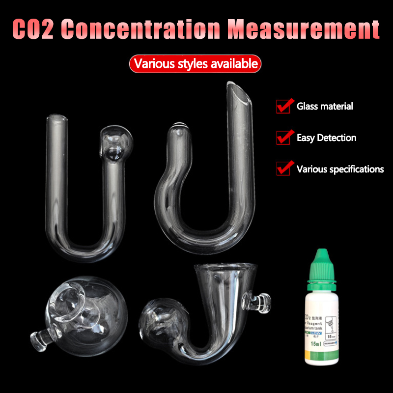 Yaygın Cam CO2 Damla Checker A - Planted Aquarium Test Kit incelemesi ve fiyatı