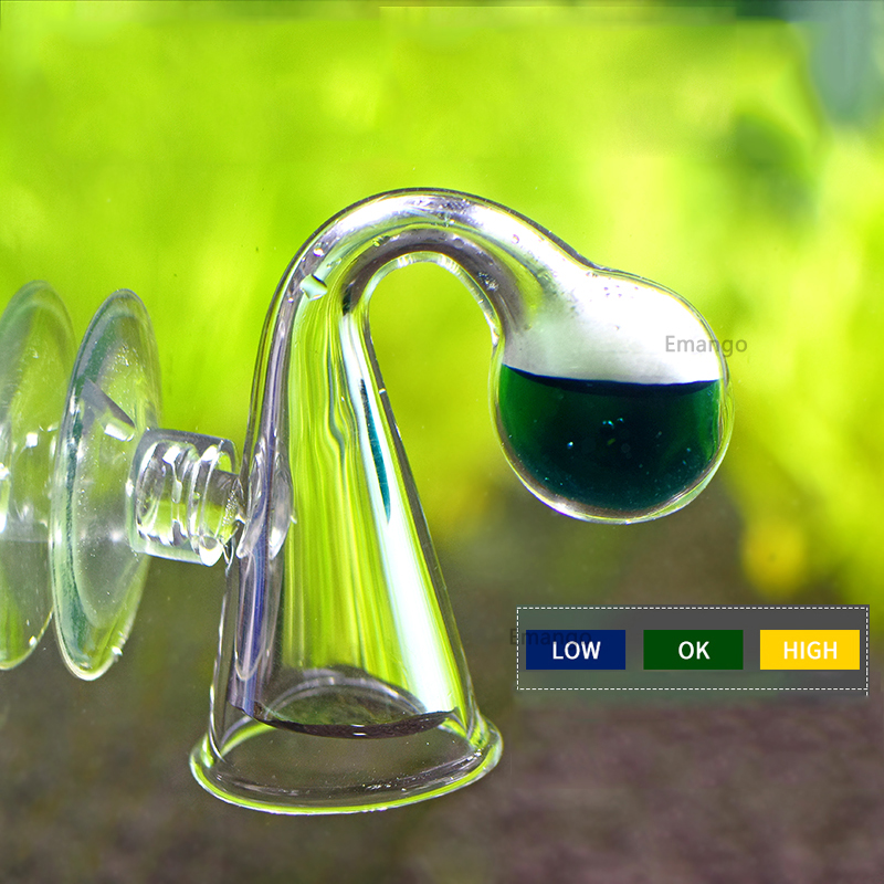CO2 Balık Tankı Yaygın Cam Dam - Glass Co2 Drop Checker incelemesi ve fiyatı