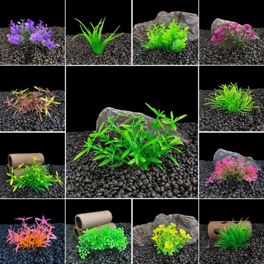 Plastik Yapay Akvaryum Bitkisi - Aquarium Planted Background incelemesi ve fiyatı