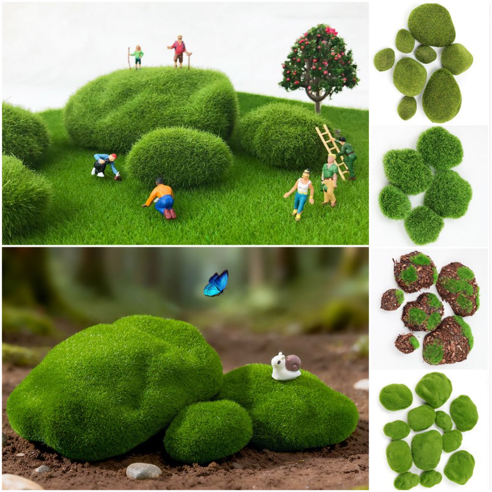 2/4/6/10 adet yeşil yapay yosu - Planted Aquarium Moss incelemesi ve fiyatı