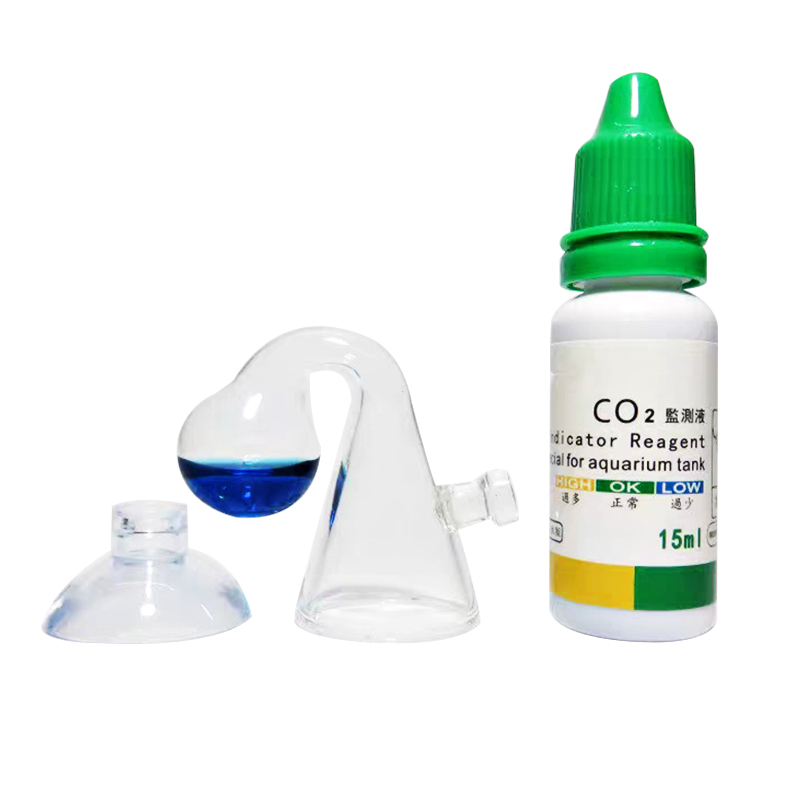 Akvaryum CO2 Göstergesi DIY Ba - Glass Co2 Drop Checker incelemesi ve fiyatı