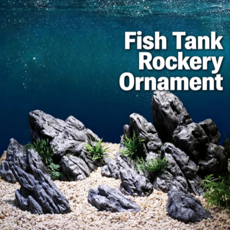 Akvaryum Dekor Simülasyon Taş  - Aquarium Planted Background incelemesi ve fiyatı
