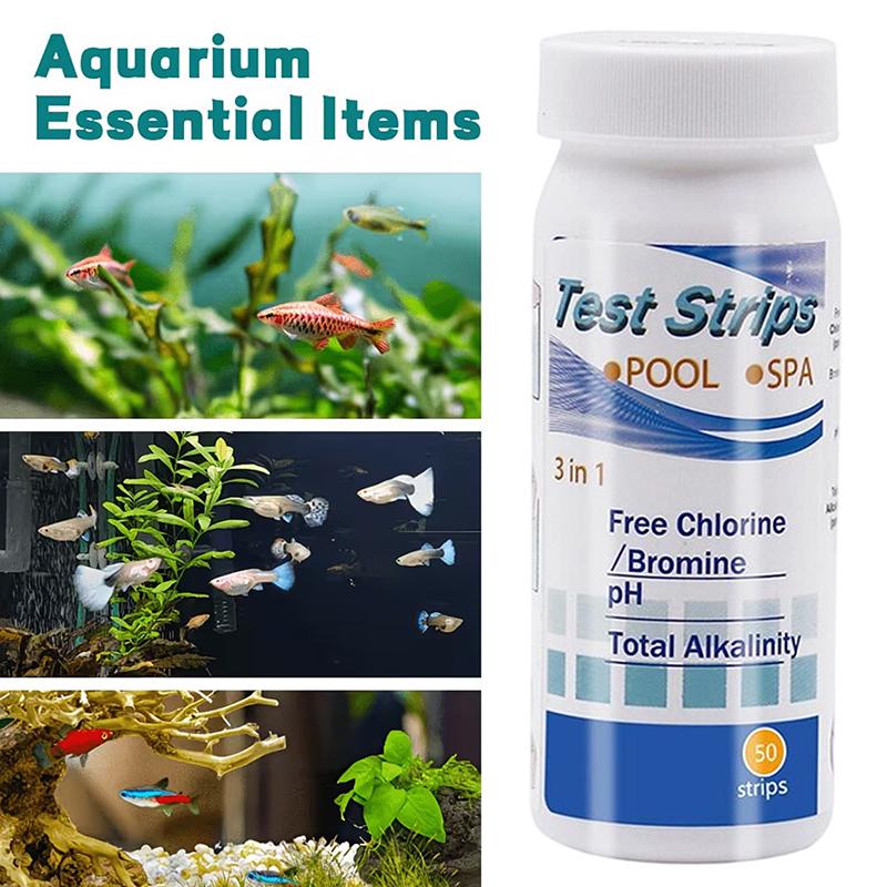 Akvaryum Su Test Şeritleri 9'u - Planted Aquarium Test Kit incelemesi ve fiyatı