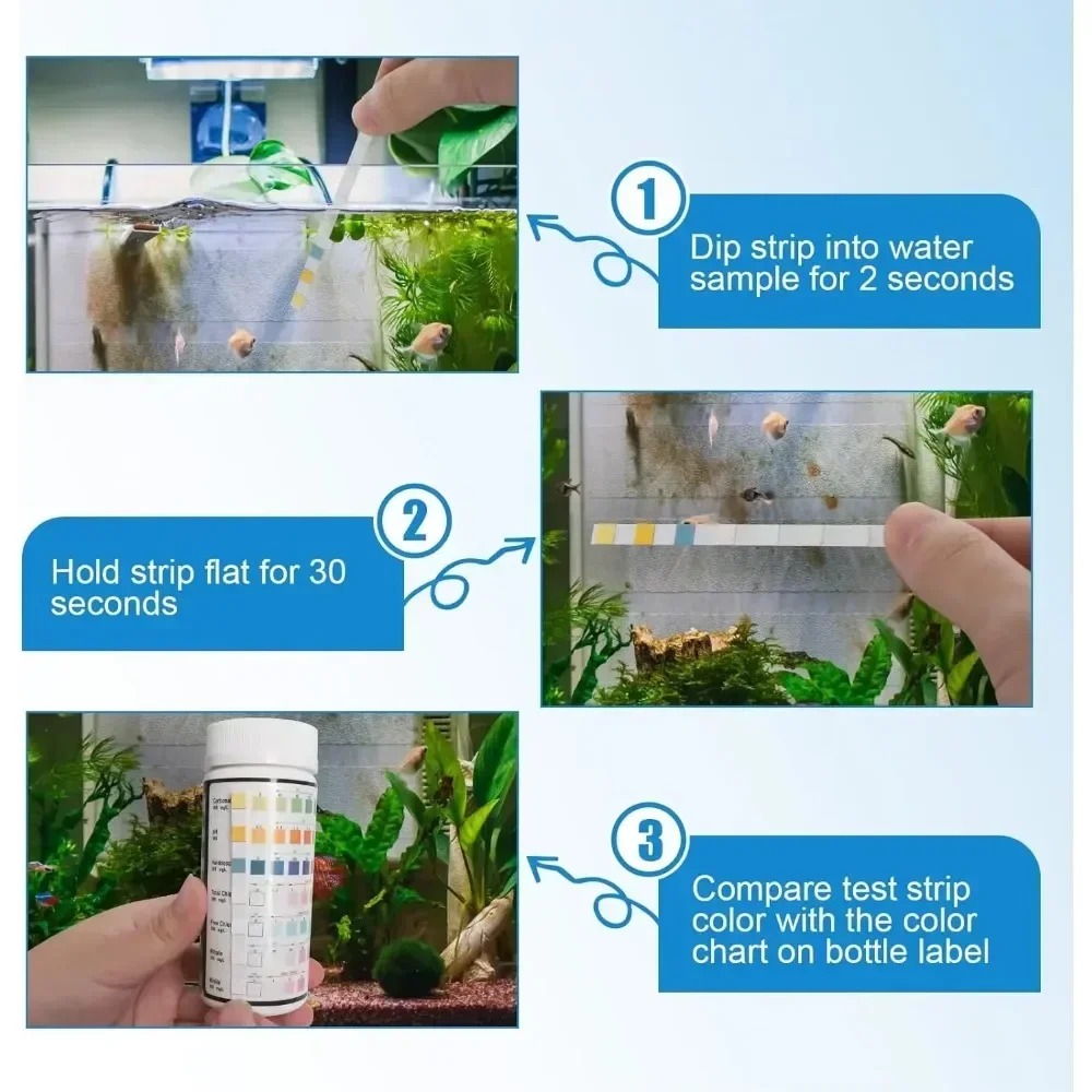 Akvaryum Test Şeridi PH Kalite - Planted Aquarium Test Kit incelemesi ve fiyatı