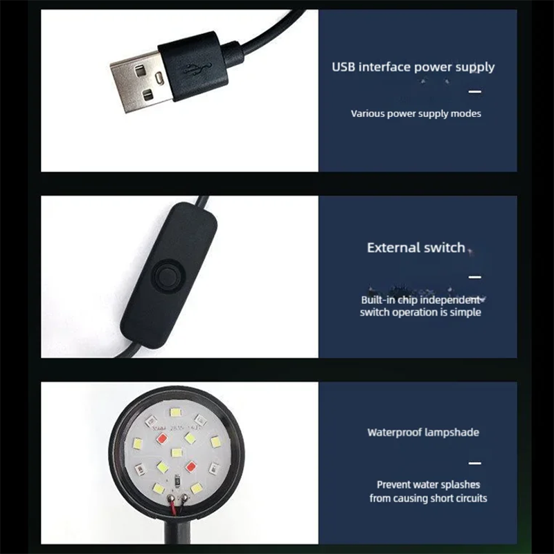 USB LED Balık Tankı Klipsli La - Planted Aquarium Pendant Light incelemesi ve fiyatı