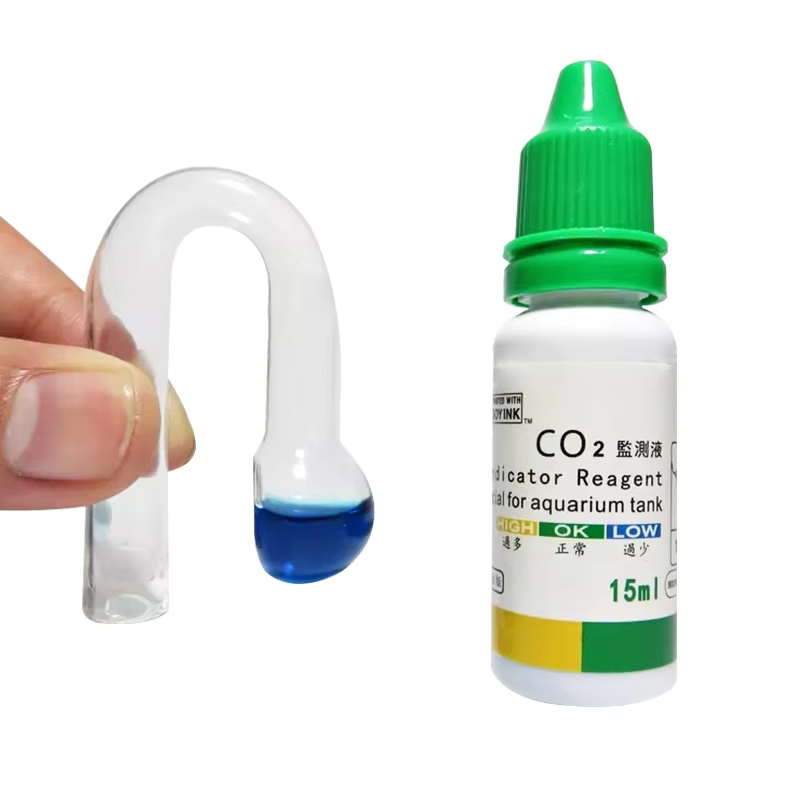 Akvaryum CO2 Göstergesi Çözümü - Glass Co2 Drop Checker incelemesi ve fiyatı