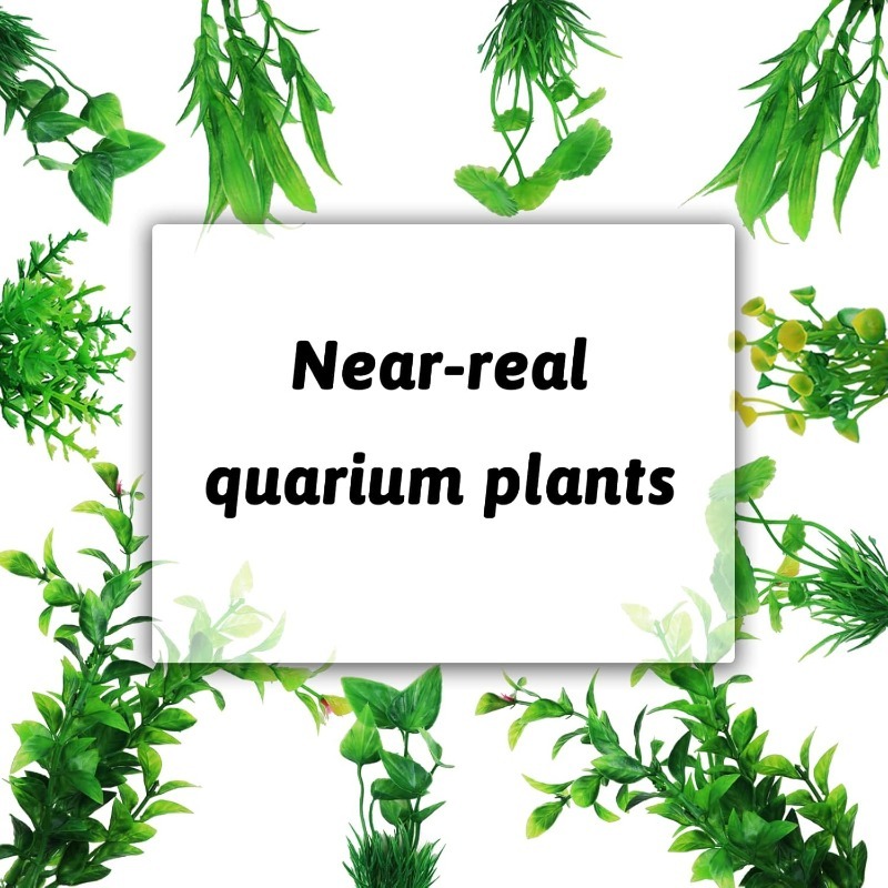 10/20 adet yapay akvaryum bitk - Planted Aquarium Accessories incelemesi ve fiyatı