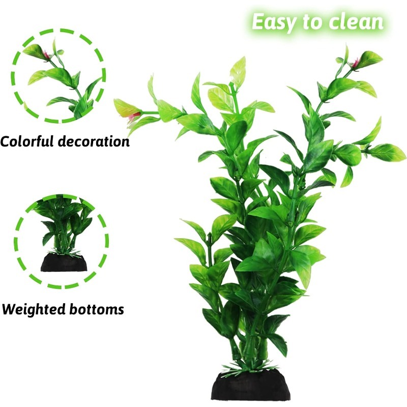 10/20 adet yapay akvaryum bitk - Planted Aquarium Accessories incelemesi ve fiyatı